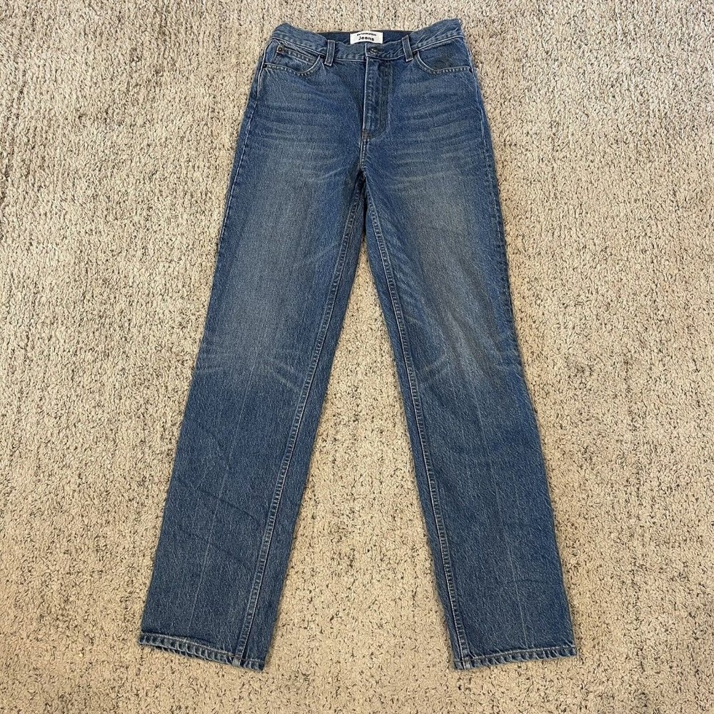 Reformation Zoe High Rise Loose Jeans in Dover Wash 25X32